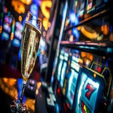 Wild Fireworks slot game interface showing reels and betting controls on depo pulsa